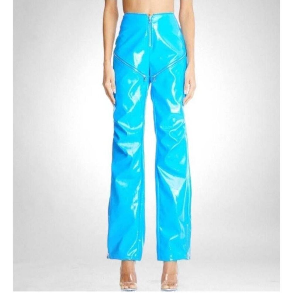 I.AM.GIA Isla Blue Zipper Pants XS